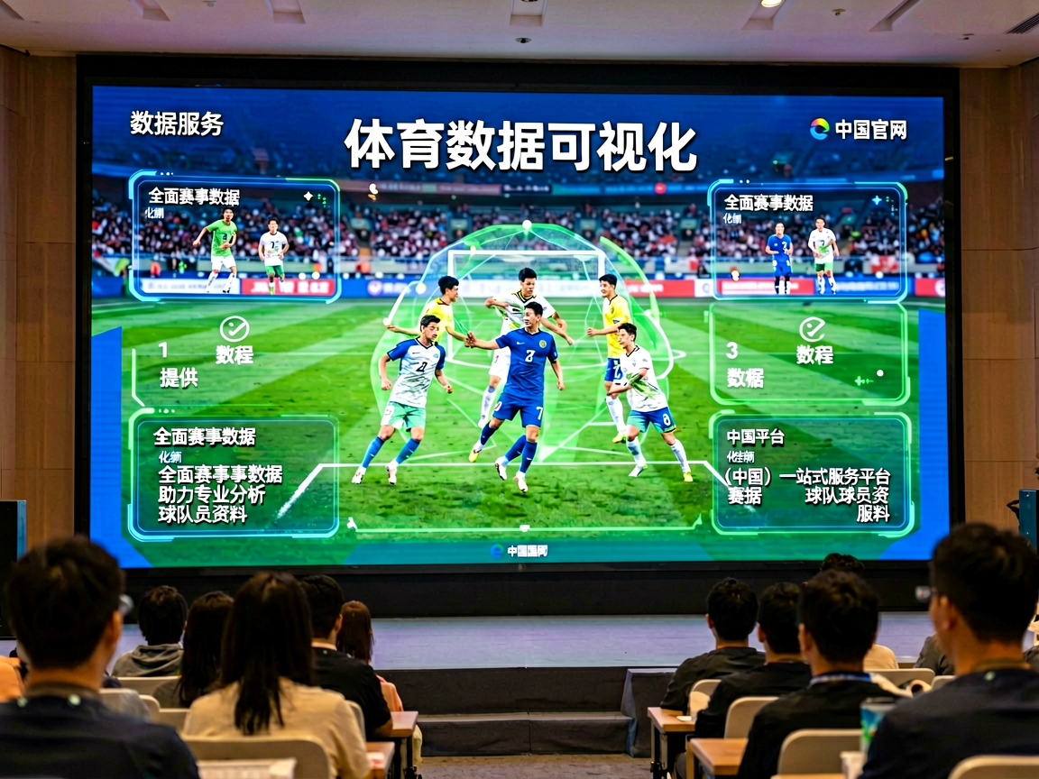 星空平台数据服务——体育数据可视化大屏展示界面